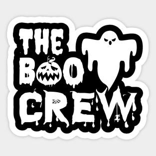 The Boo Crew Ghost Sticker